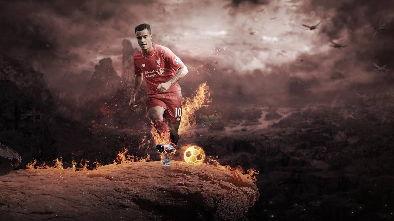 足球明星们的技术展示惊艳观众